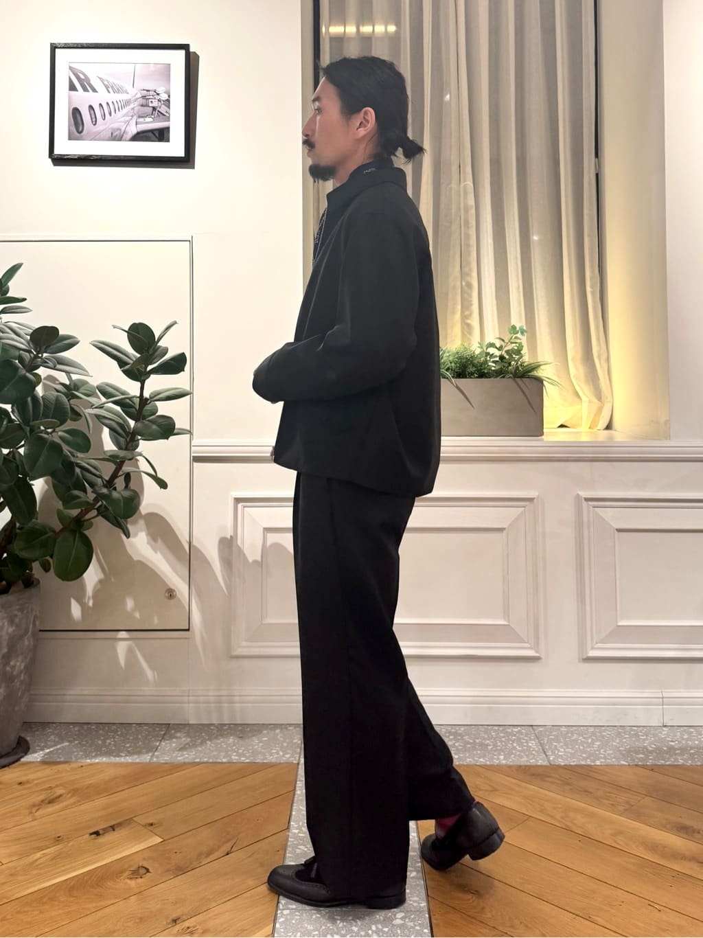 kawarataniさんの「DRESSTERIOR｜【ウォッシャブル】ウールハリントン ジャケット」を使ったコーディネート