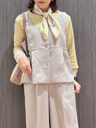 meiさんの「SHOO･LA･RUE｜【2点セット/S-LL】着回し力も抜群 着るだけで決まる大人上品セットアップ」を使ったコーディネート