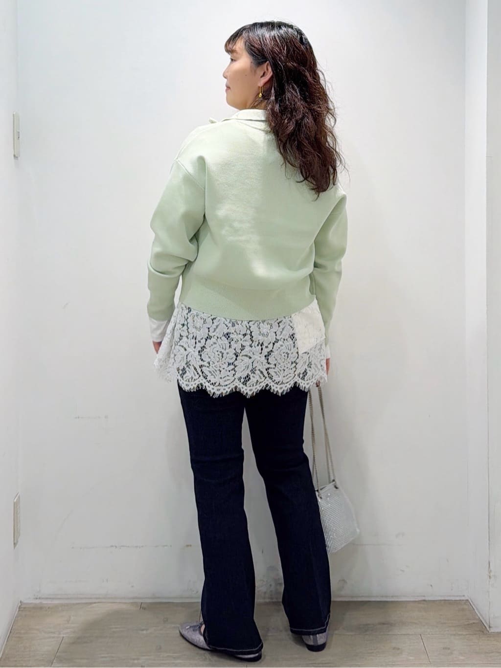 sumicaさんの「OPAQUE.CLIP｜ハーフZIP刺繍ロゴニット【洗濯機OK】」を使ったコーディネート