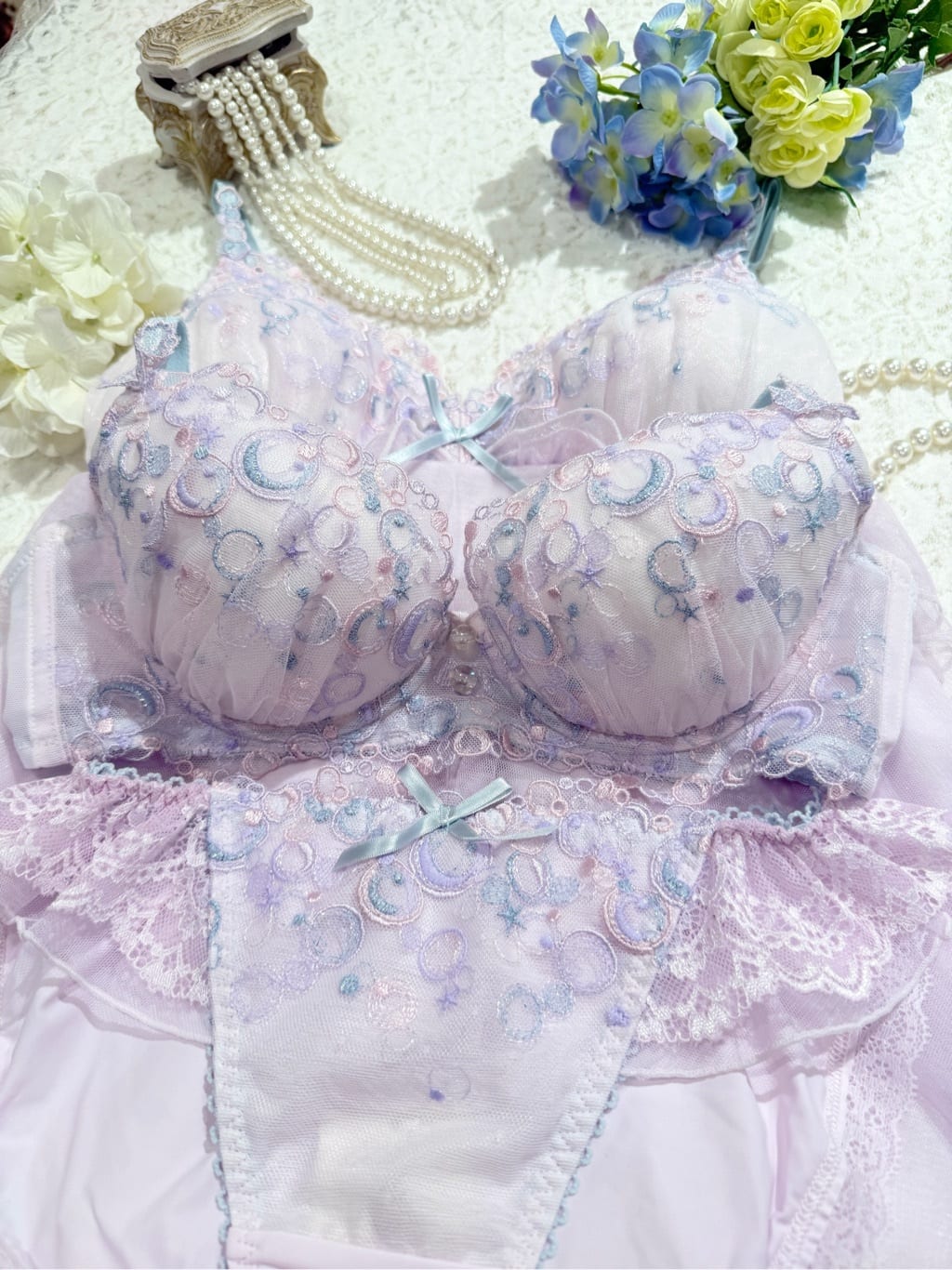 asaさんの「Risa Magli｜アンチェ ブラジャー (B-C) ＜Sweet Rich（スウィートリッチ）＞」を使ったコーディネート