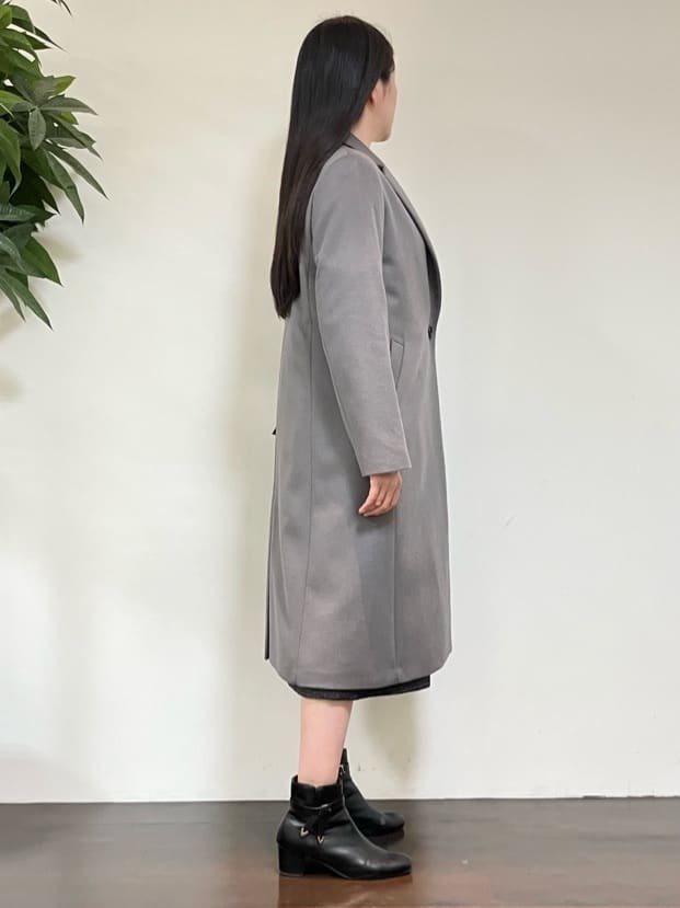 カレンさんの「UNTITLED｜【スタイリッシュ／オンオフ兼用】ウールチェスターコート」を使ったコーディネート