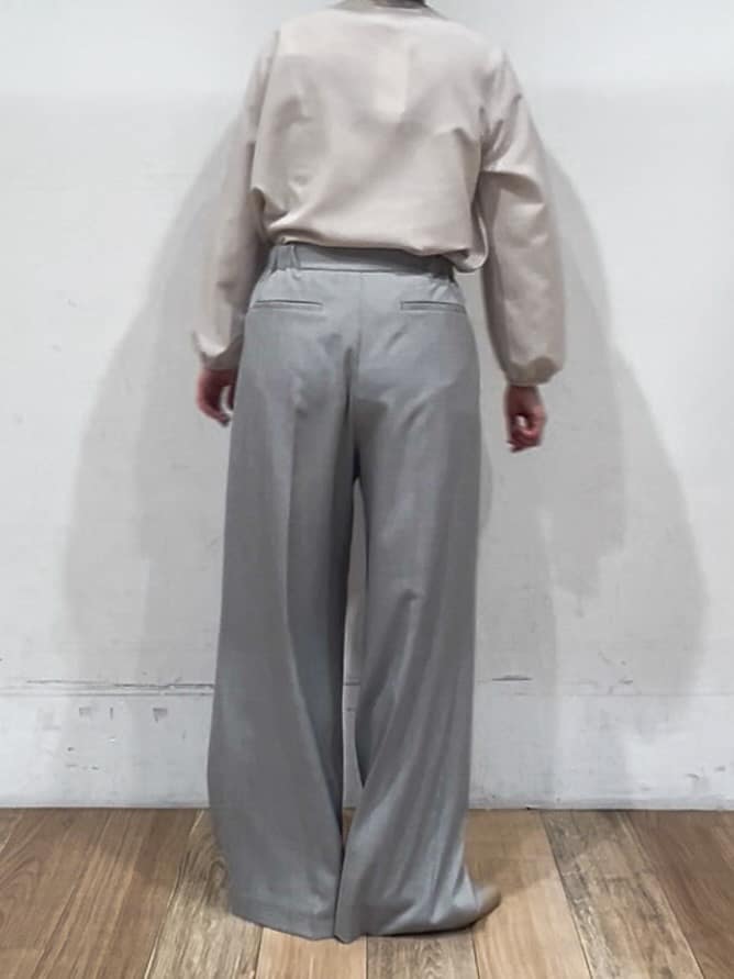 山さんさんの「grove｜【マシンウォッシュ/防シワ】ダブルテーラードジャケット【着回しカセット】」を使ったコーディネート