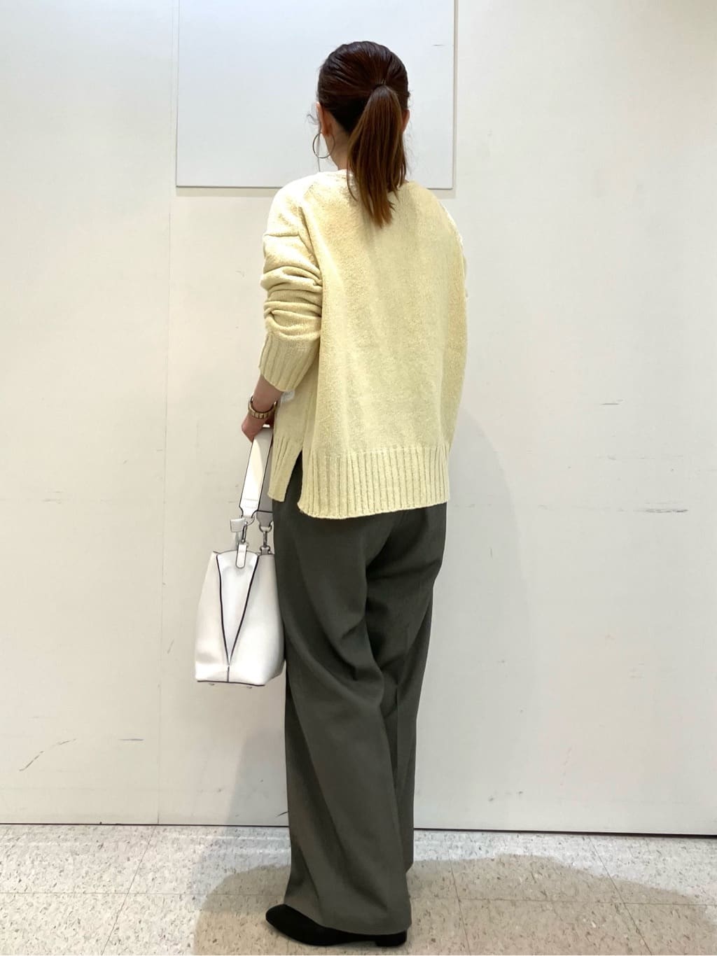 kozuさんの「Reflect｜【レイヤードにおすすめ◎】ロング丈リラクシーニット」を使ったコーディネート