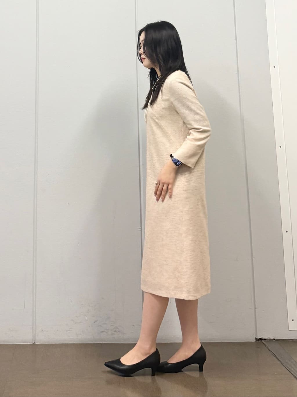 mizukiさんの「INDIVI｜【セレモニー／洗える】ミックスツイードライトジャケット」を使ったコーディネート