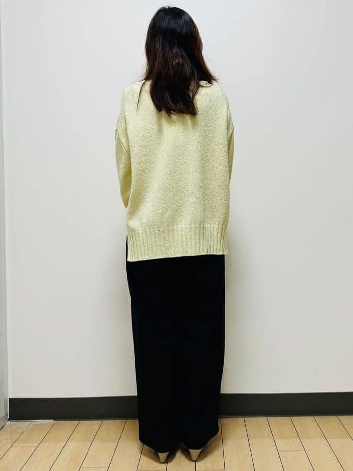 miiiさんの「Reflect｜【レイヤードにおすすめ◎】ロング丈リラクシーニット」を使ったコーディネート