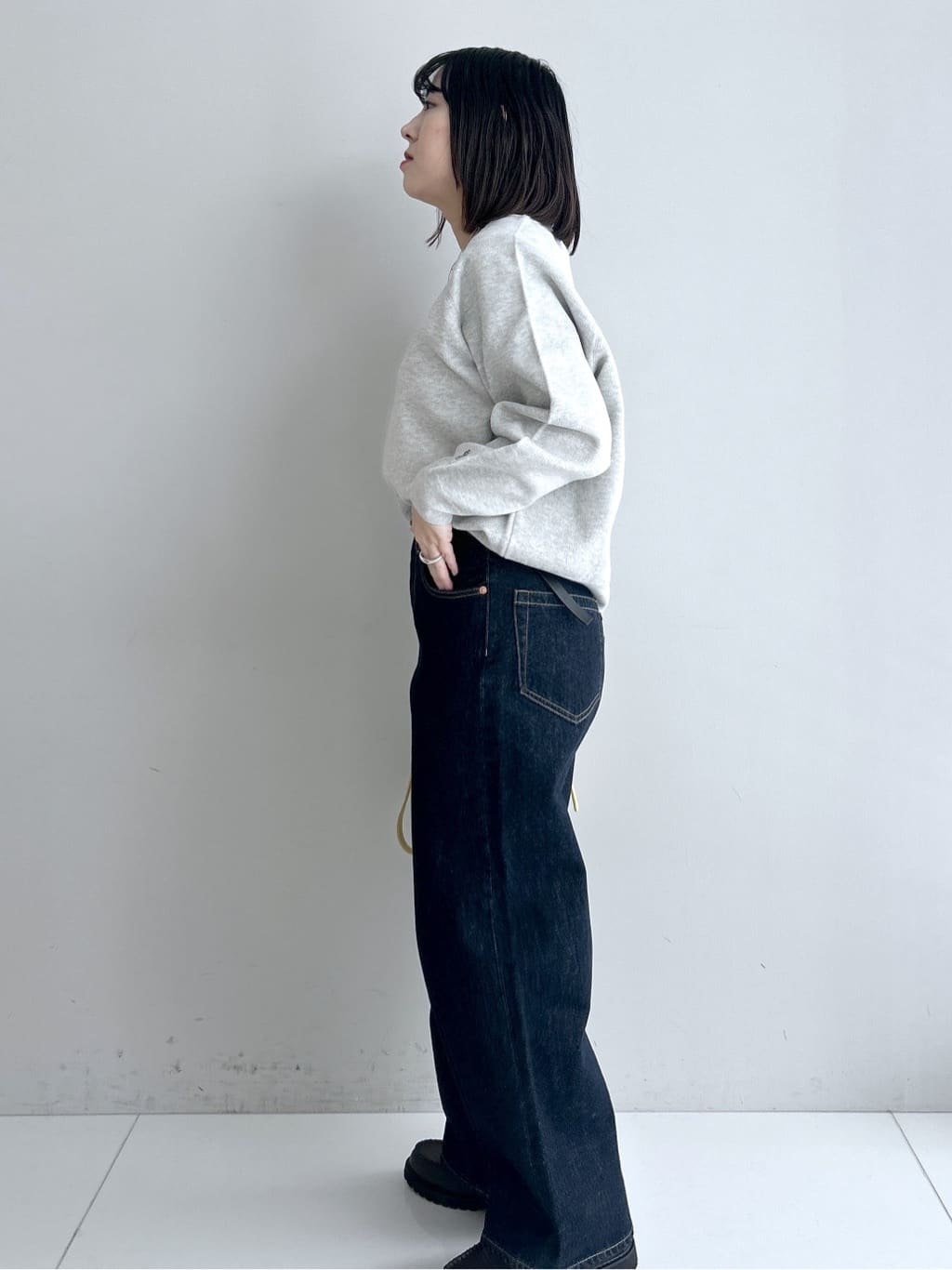Hirokaさんの「Dessin｜ダブルジャケット」を使ったコーディネート