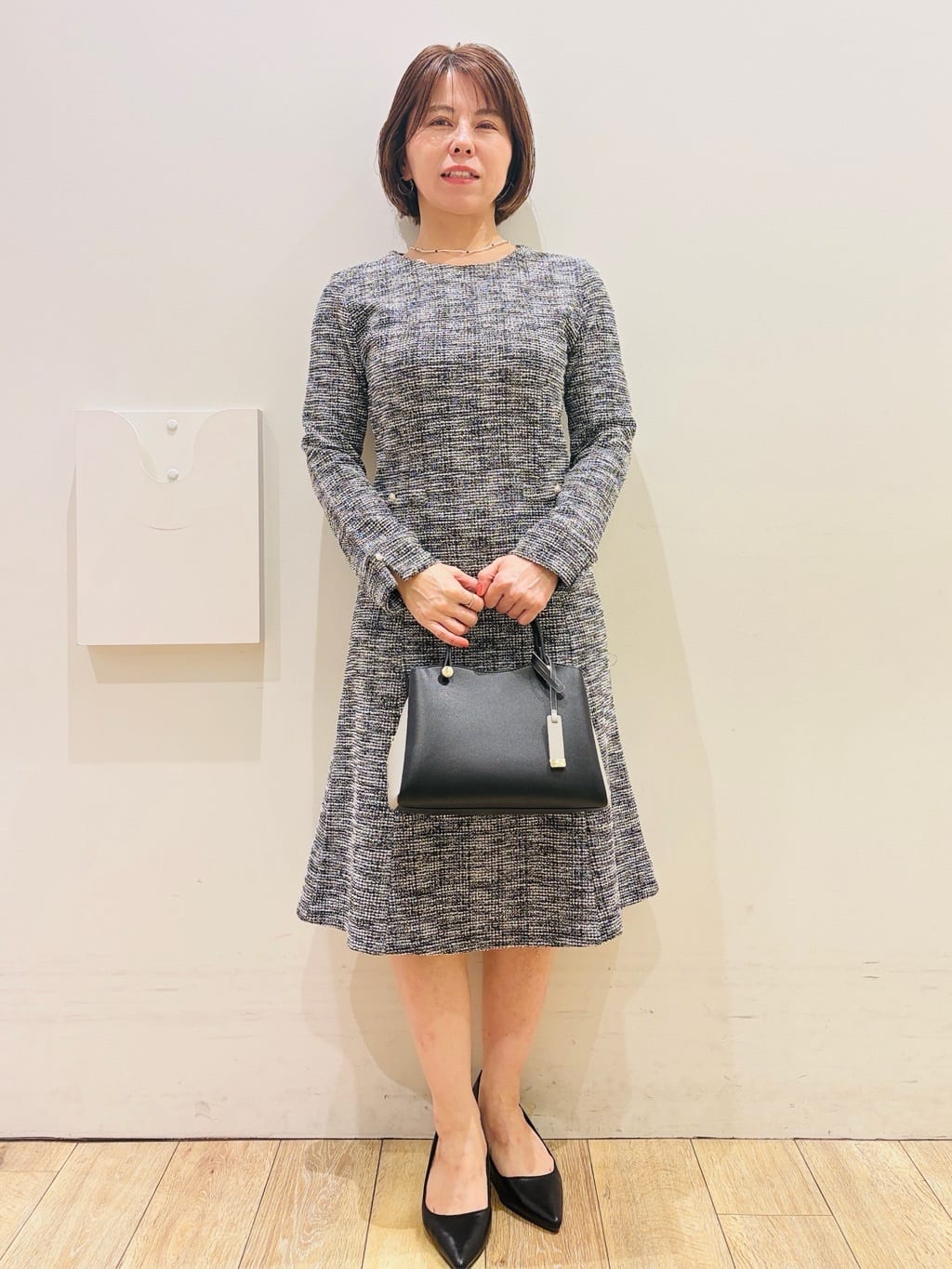 YUKOさんの「index｜ミニマルノーカラーデニムジャケット【洗濯機OK】」を使ったコーディネート