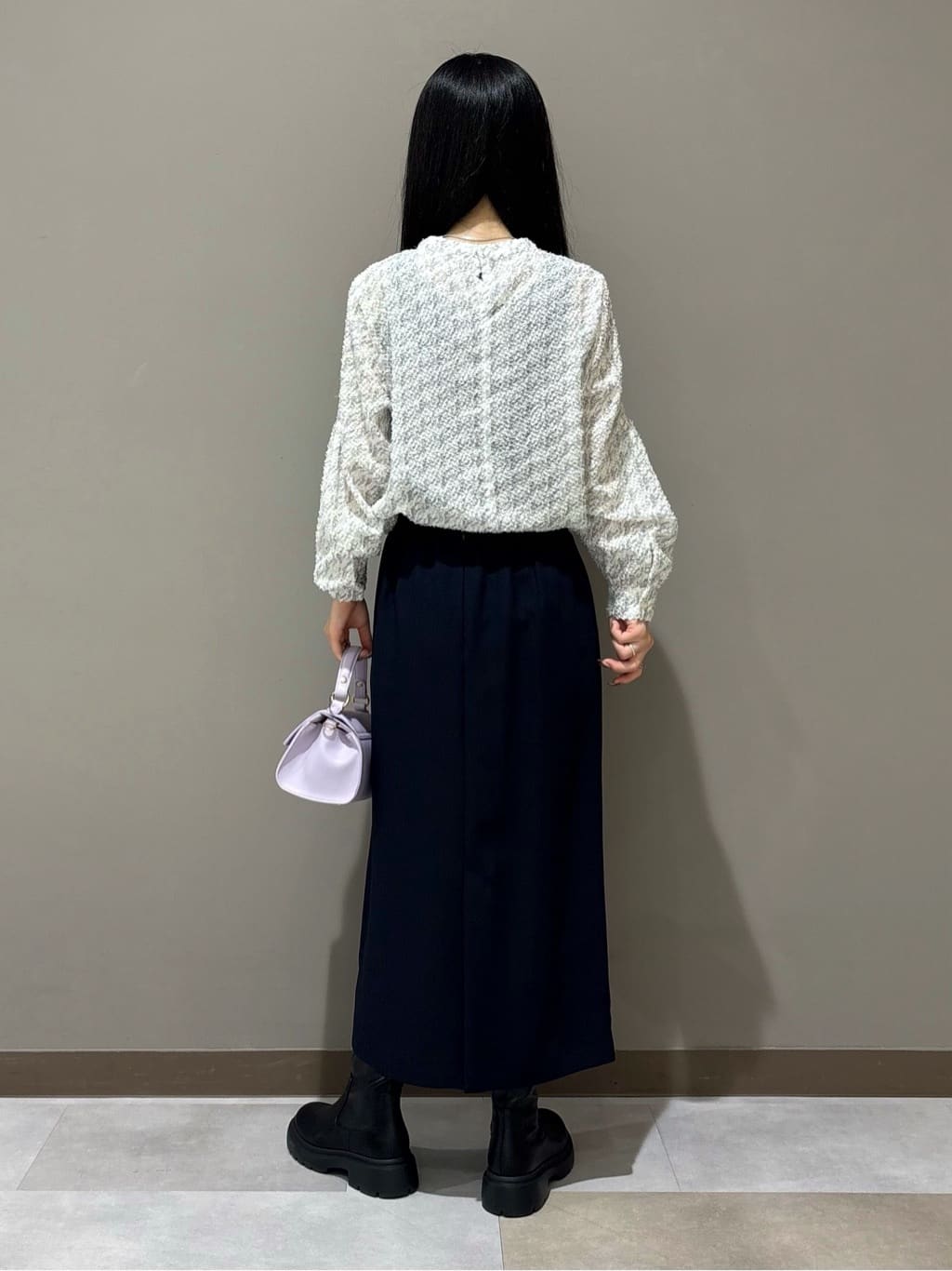 KEIKOさんの「INDIVI｜【きれいめ／オフィス／イベント】フェザージャカードブラウス」を使ったコーディネート