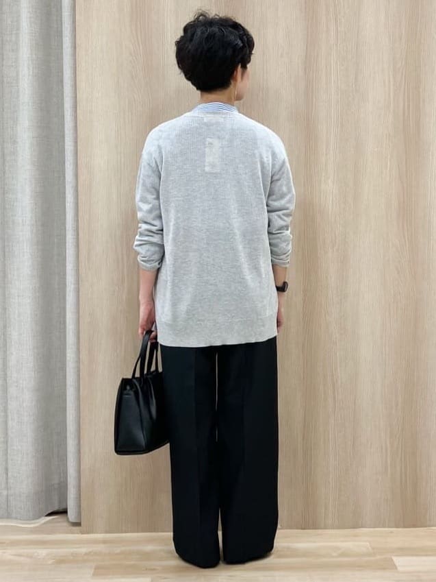 Keiさんの「grove｜【貴島明日香さん着用】お仕事も普段も。今どきワークシャツブラウス」を使ったコーディネート