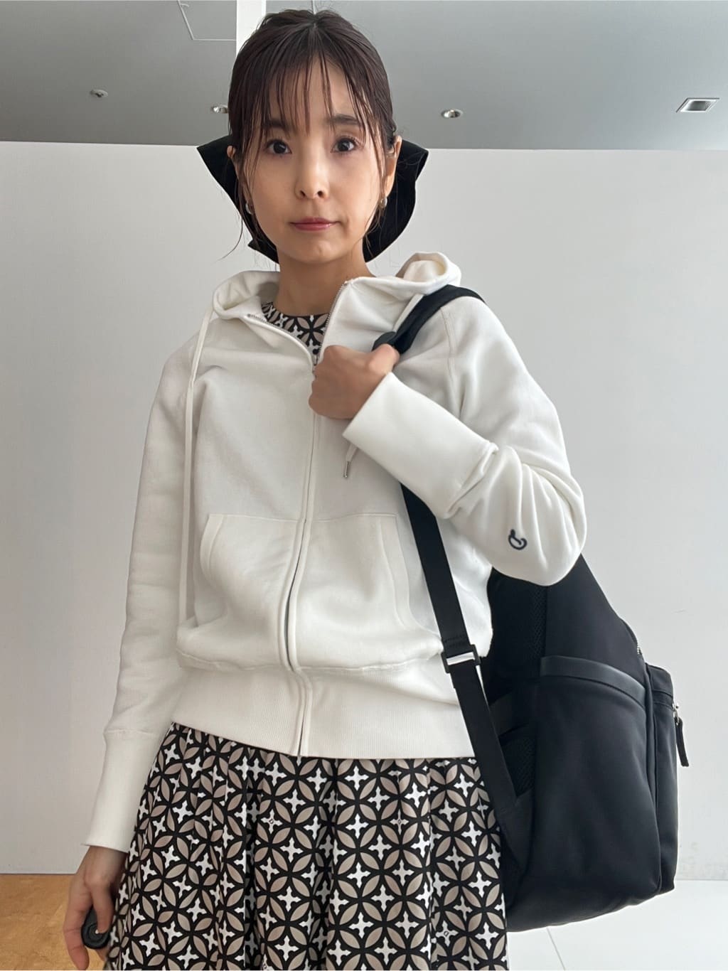 misaさんの「DRESSTERIOR｜【otonaMUSE5月号掲載/ウォッシャブル】オーバーラップサークル ノースリーブドレス」を使ったコーディネート