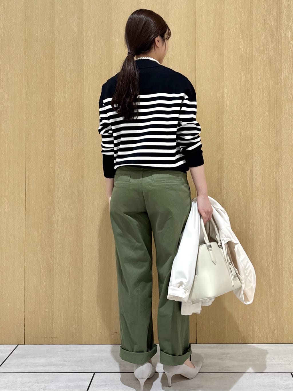 nanaさんの「UNTITLED｜【洗える】ミラノリブニット」を使ったコーディネート