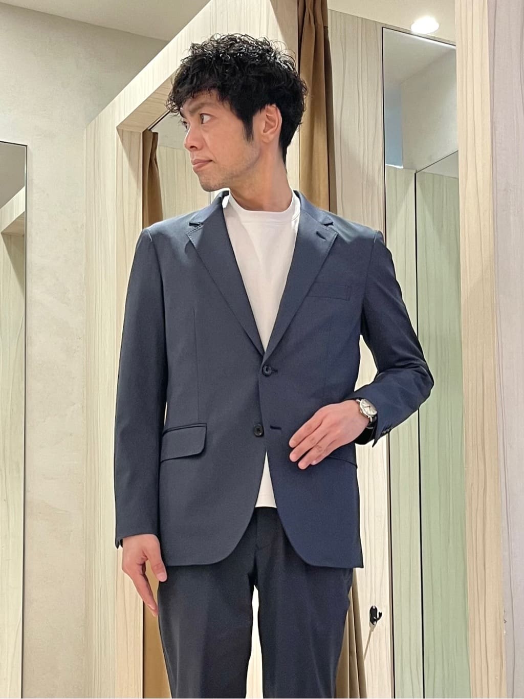 URAさんの「TAKEO KIKUCHI｜【3WAY】ドビー ダウンライナー付ブルゾン」を使ったコーディネート