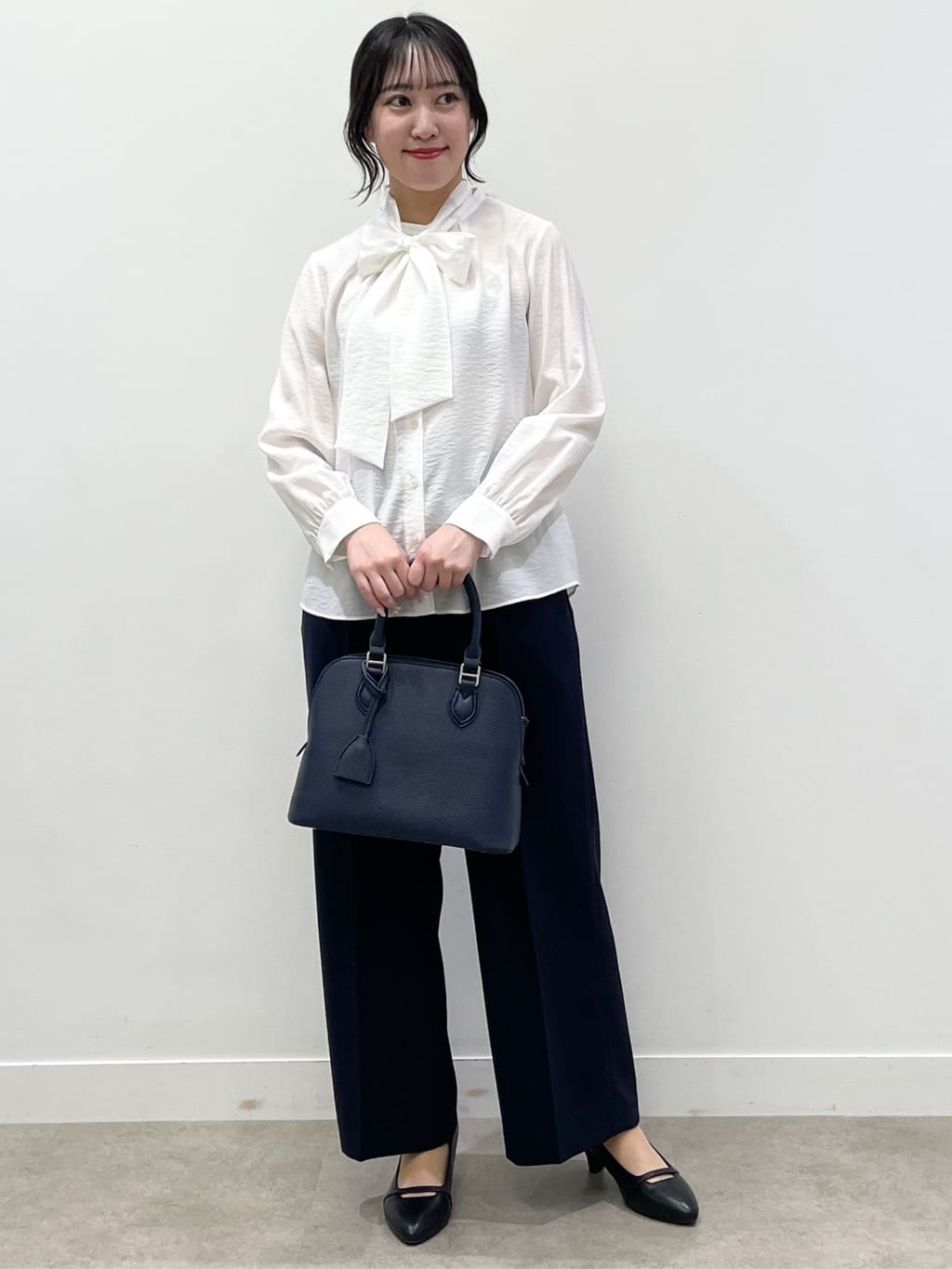 yukariさんの「Reflect｜【SS-4Lサイズ／通勤／セットアップ可】ノーカラージャケット」を使ったコーディネート