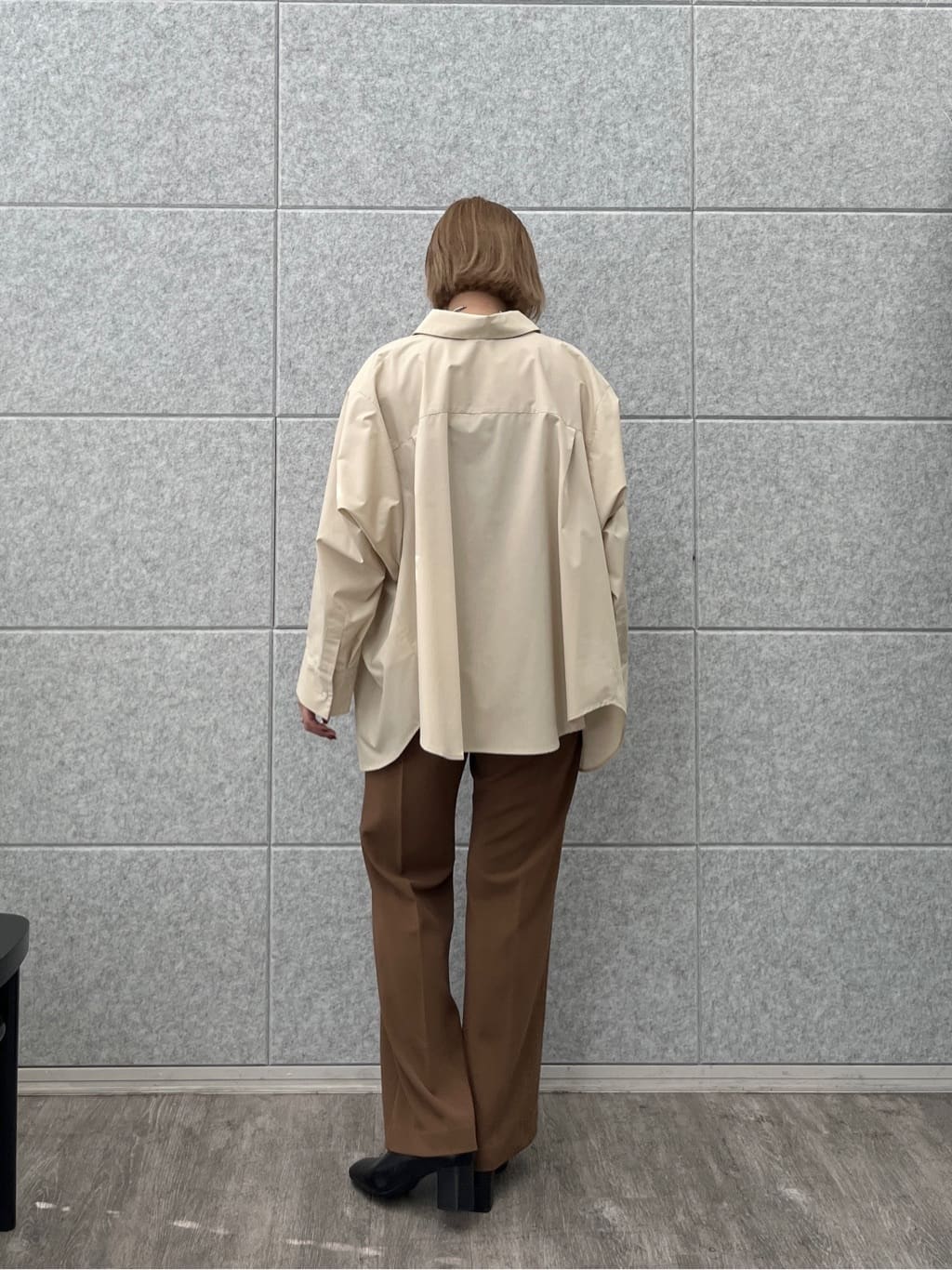Harukaさんの「INDIVI｜Timeless｜ビッグポケットフォルムシャツ【接触冷感】」を使ったコーディネート