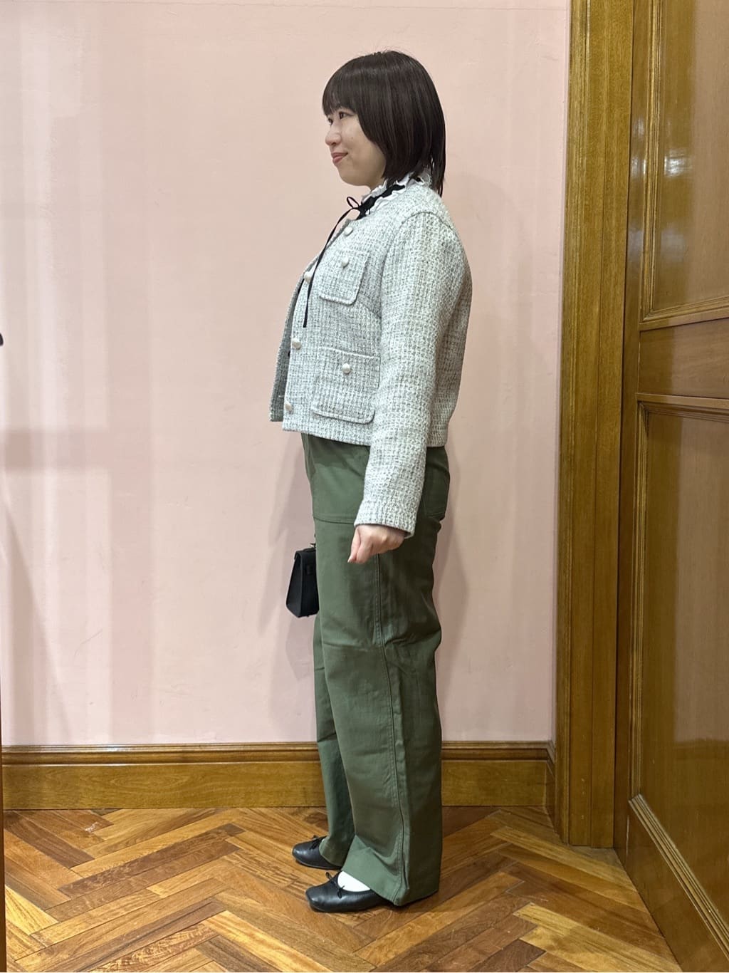 komatsuさんの「DRESSTERIOR｜【otonaMUSE5月号掲載/ウォッシャブル】ボウタイブラウス」を使ったコーディネート