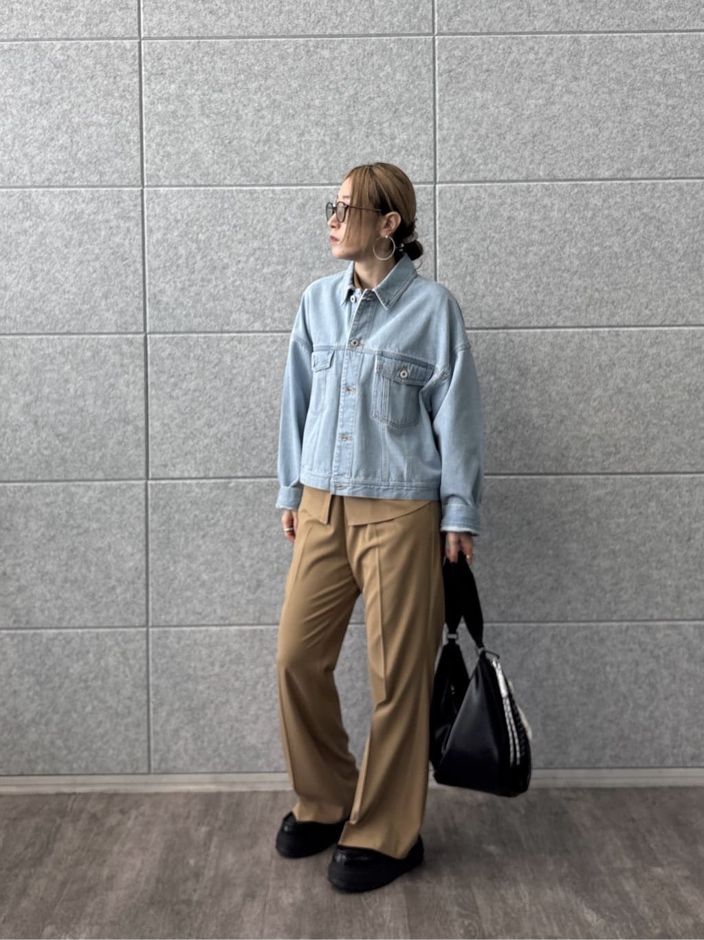 kotakiさんの「INDIVI｜Comfy SET UP｜ストレートフレアパンツ【セットアップ対応／通勤／カセット服／接触冷感／UV」を使ったコーディネート