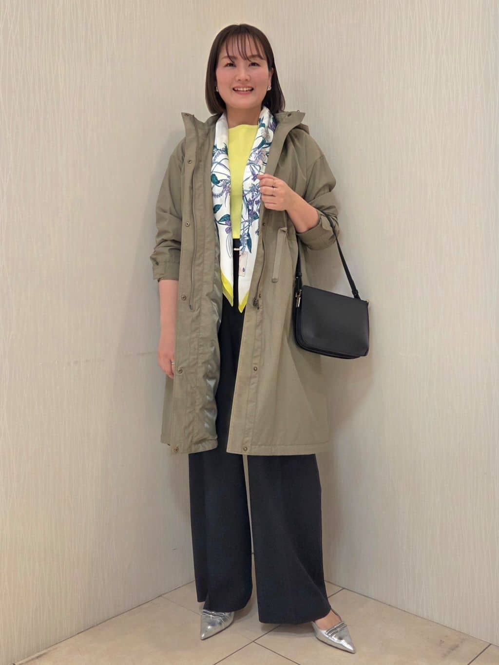 naokoさんの「UNTITLED｜◆【2WAY/洗える/はっ水】グログランモッズコート」を使ったコーディネート