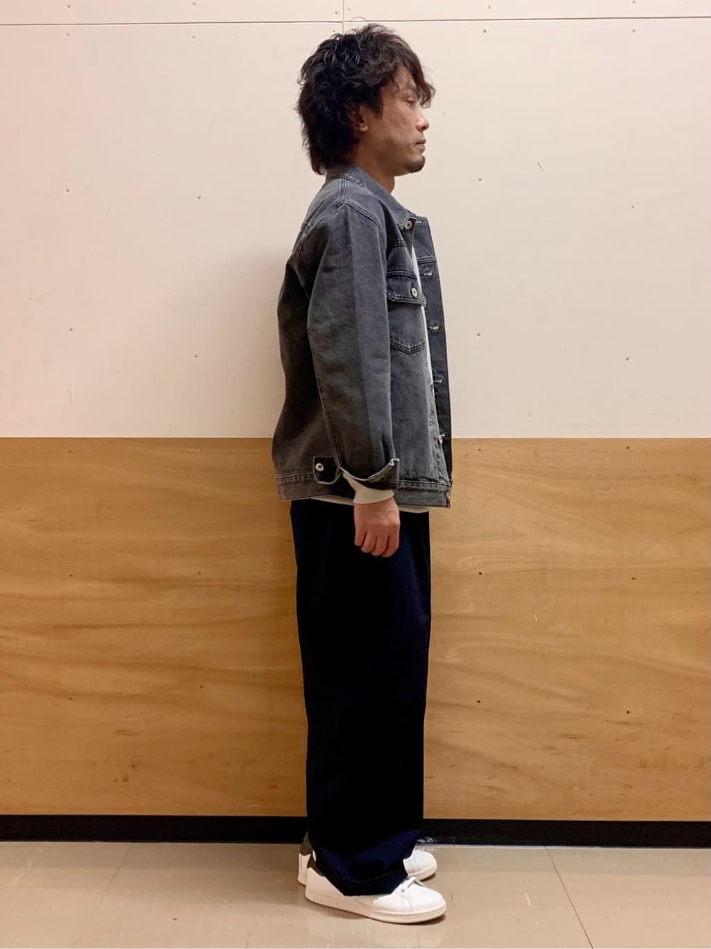 MATUさんの「THE SHOP TK｜【大人にも取り入れやすい】デニムジャケット セットアップ可/洗濯機OK」を使ったコーディネート
