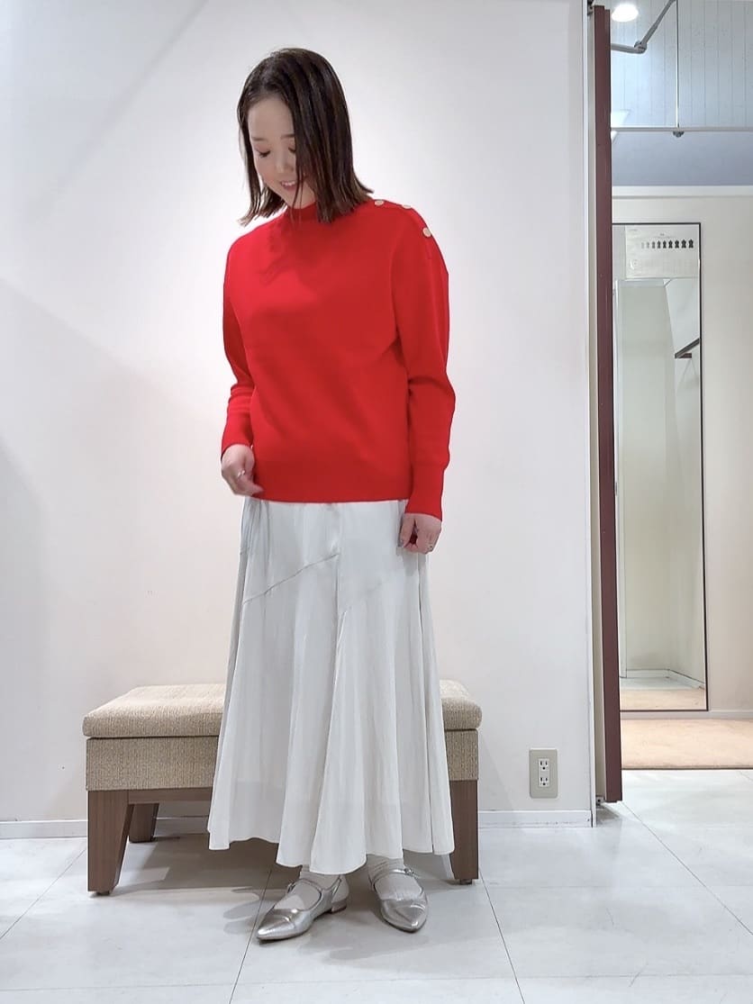 YUIさんの「UNTITLED｜【定番人気/はっ水/洗える】タスランショートトレンチコート」を使ったコーディネート