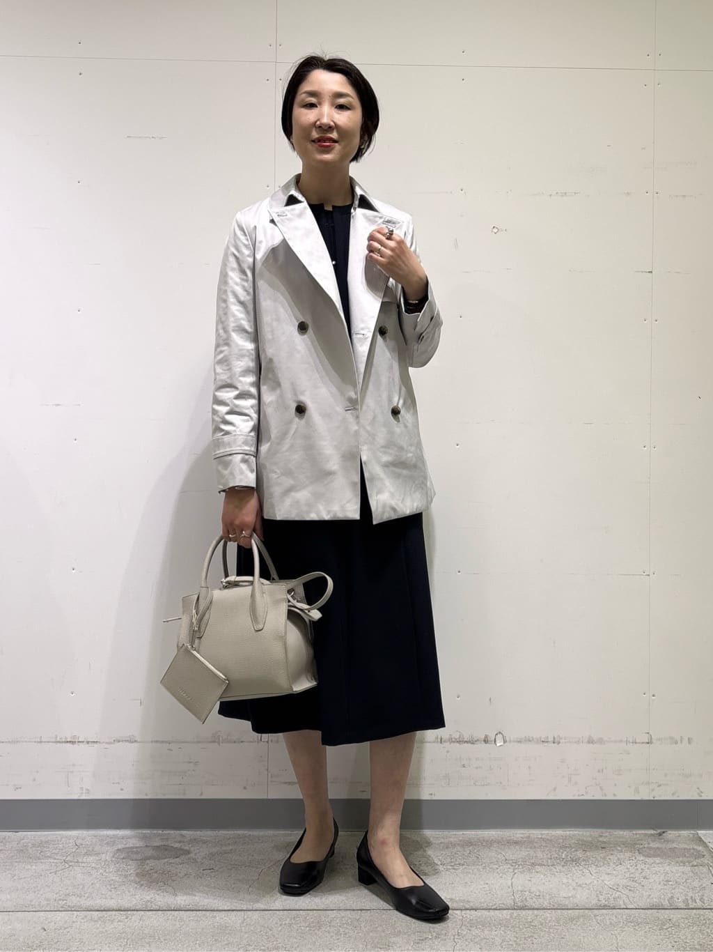 yuriさんの「INDIVI｜◆【合皮／マルチWAY／サブバッグ付】ミニショルダーバッグ」を使ったコーディネート