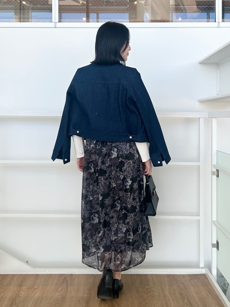 shinoさんの「Couture brooch｜【洗える・通勤】Springオーガンフルールスカート」を使ったコーディネート