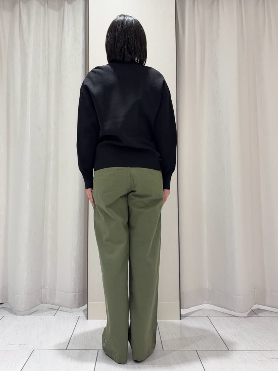 わたなべさんの「UNTITLED｜◆【はっ水/洗える】タスランステンカラーコート」を使ったコーディネート