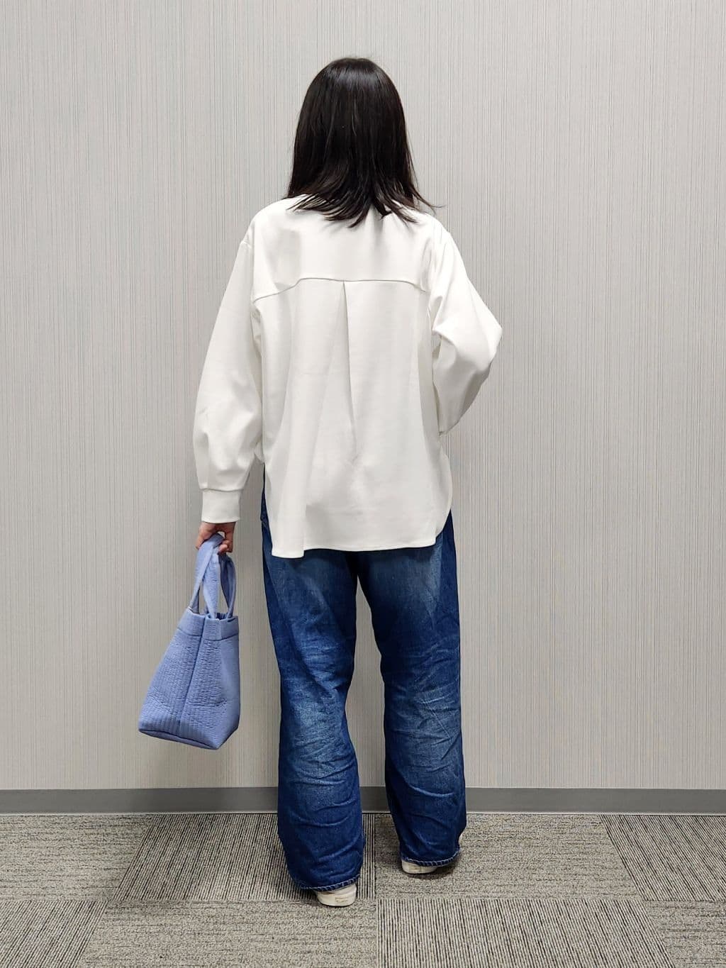 naraさんの「Dessin｜【体型カバー/レイヤード/洗える】ジョーゼットプルオーバーブラウス」を使ったコーディネート