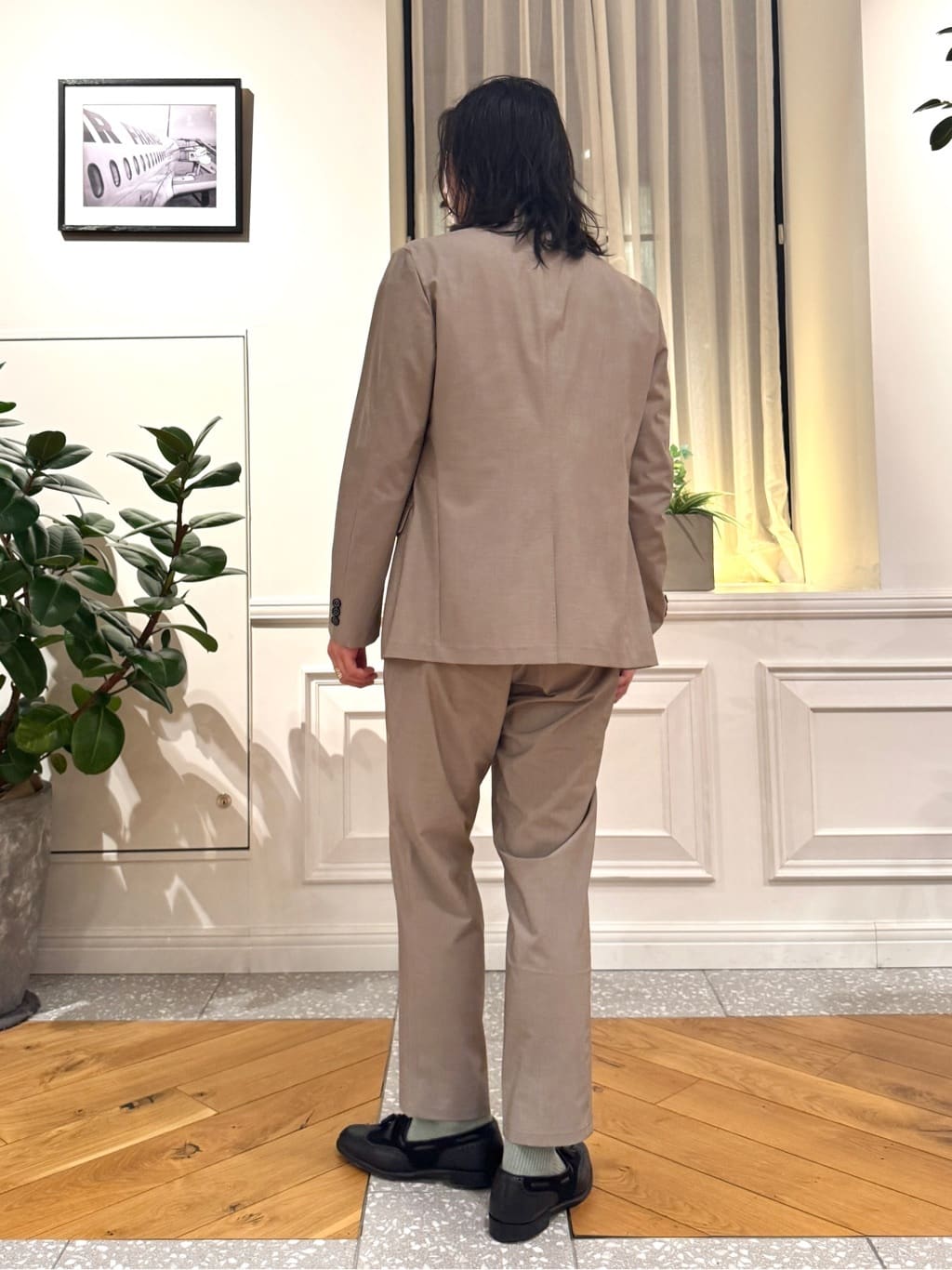 kawarataniさんの「DRESSTERIOR｜【セットアップ可/MonoMax4月号掲載/Safari5月号掲載】CARREMAN ストレッチジャ」を使ったコーディネート