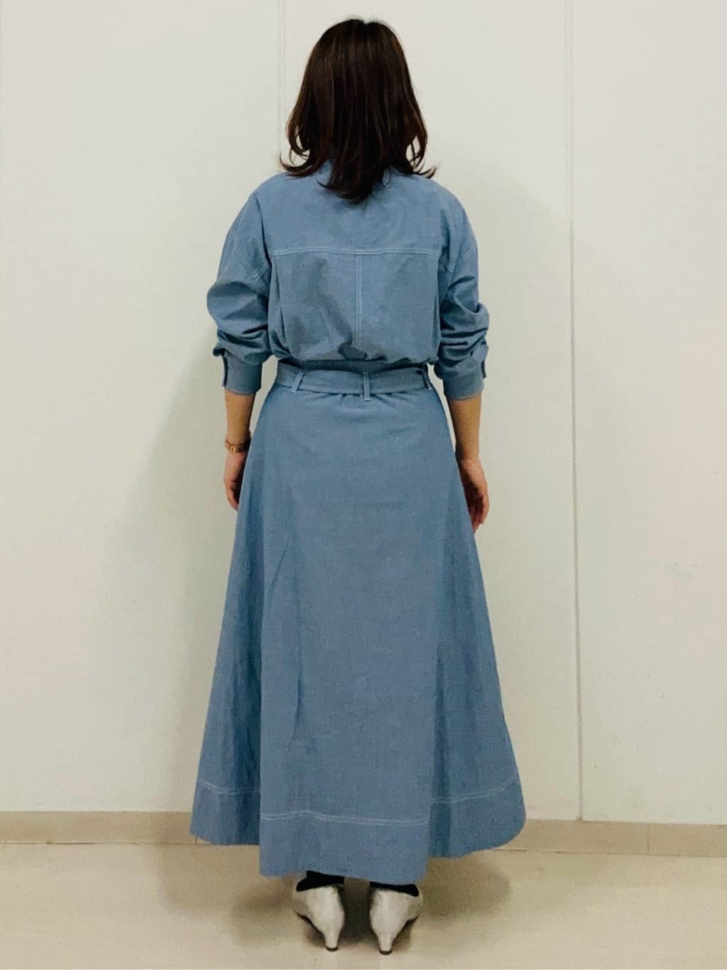 haseさんの「Reflect｜【羽織にも◎】ダンガリーシャツ」を使ったコーディネート