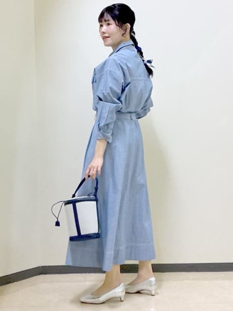  beni_gingerさんの「Reflect｜【羽織にも◎】ダンガリーシャツ」を使ったコーディネート