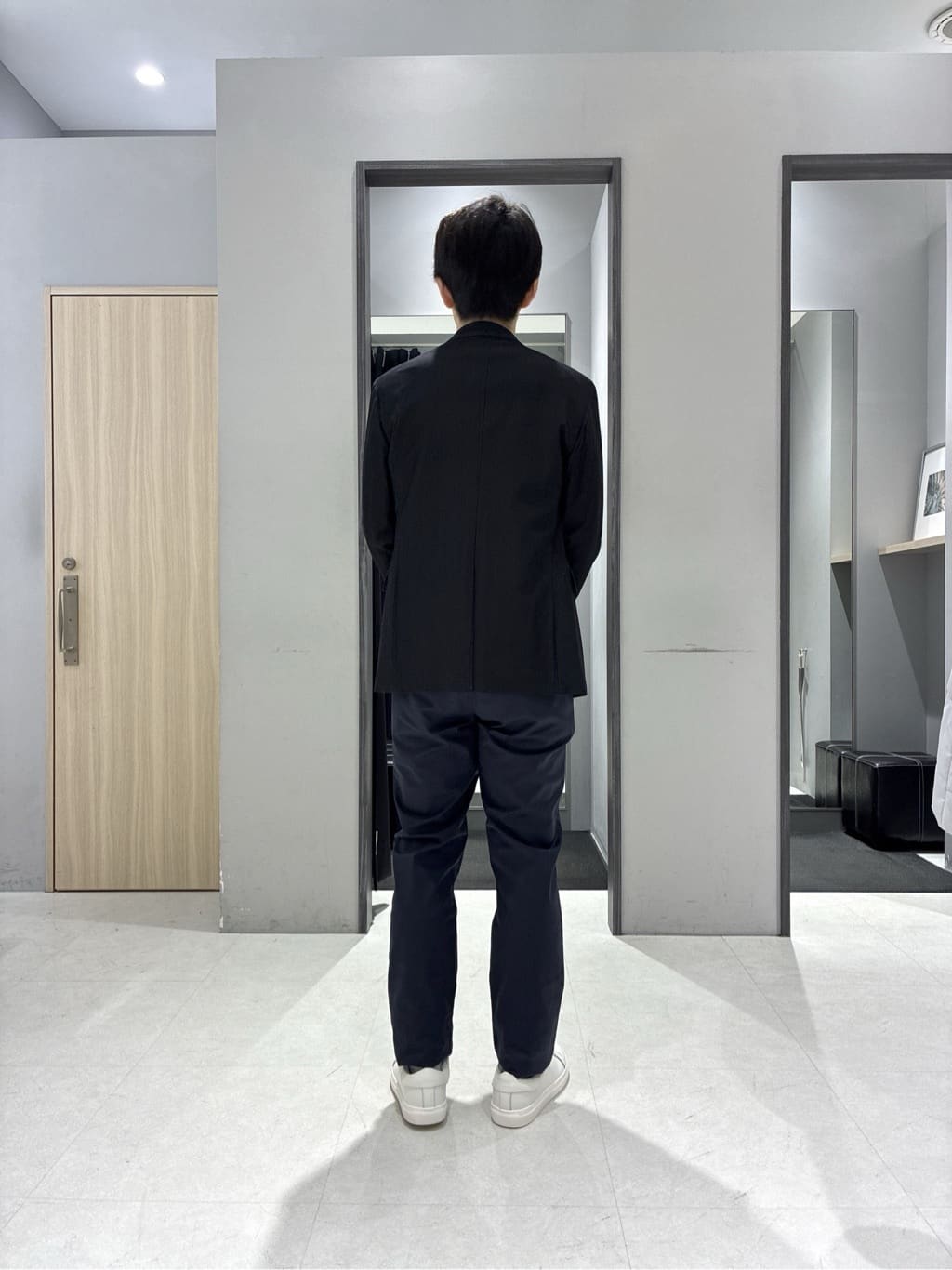わいずみさんの「TAKEO KIKUCHI｜モックネック 鹿の子 ニット プルオーバー」を使ったコーディネート
