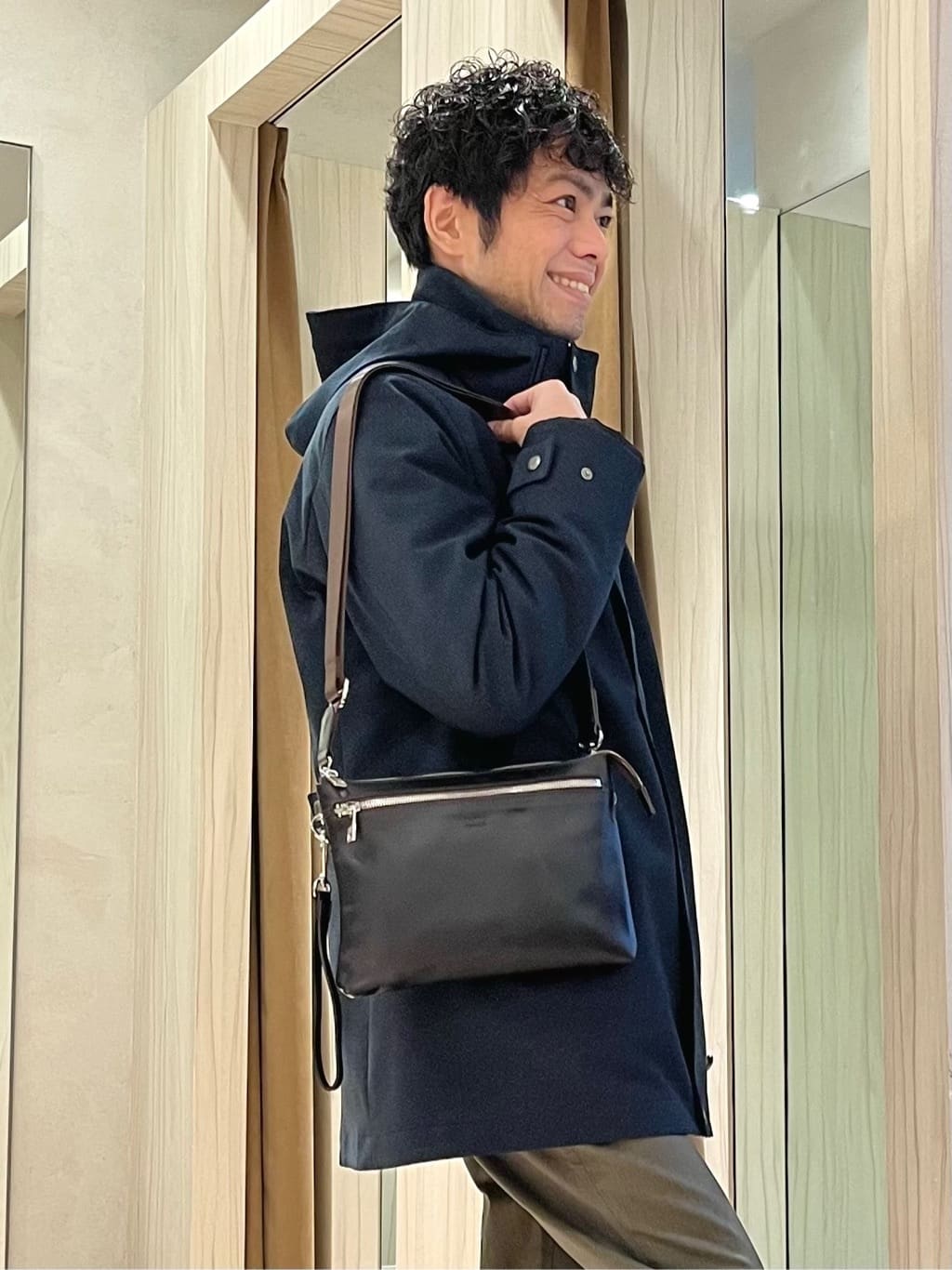 URAさんの「TAKEO KIKUCHI｜【3WAY】ドビー ダウンライナー付ブルゾン」を使ったコーディネート