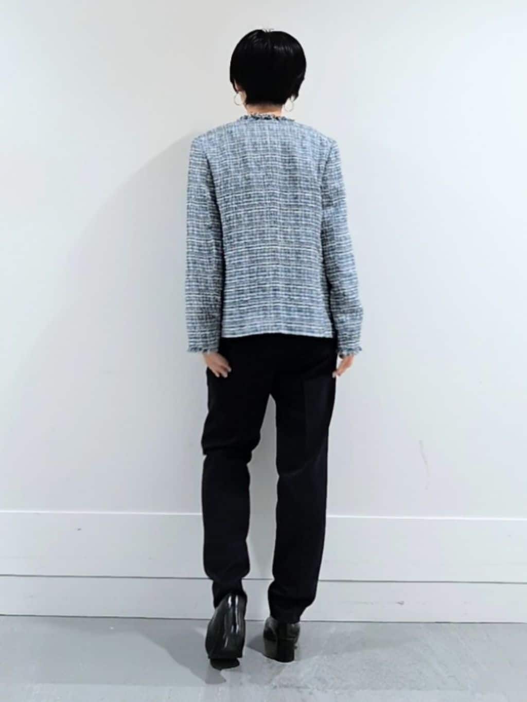 ミズタさんの「UNTITLED｜【透けにくい/ウエストイン見え】タックブラウス」を使ったコーディネート