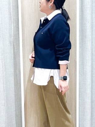 naoさんの「grove｜【撥水／シルエット2WAY】羽織るだけでサマになる、スタンドネックテントラインコート」を使ったコーディネート