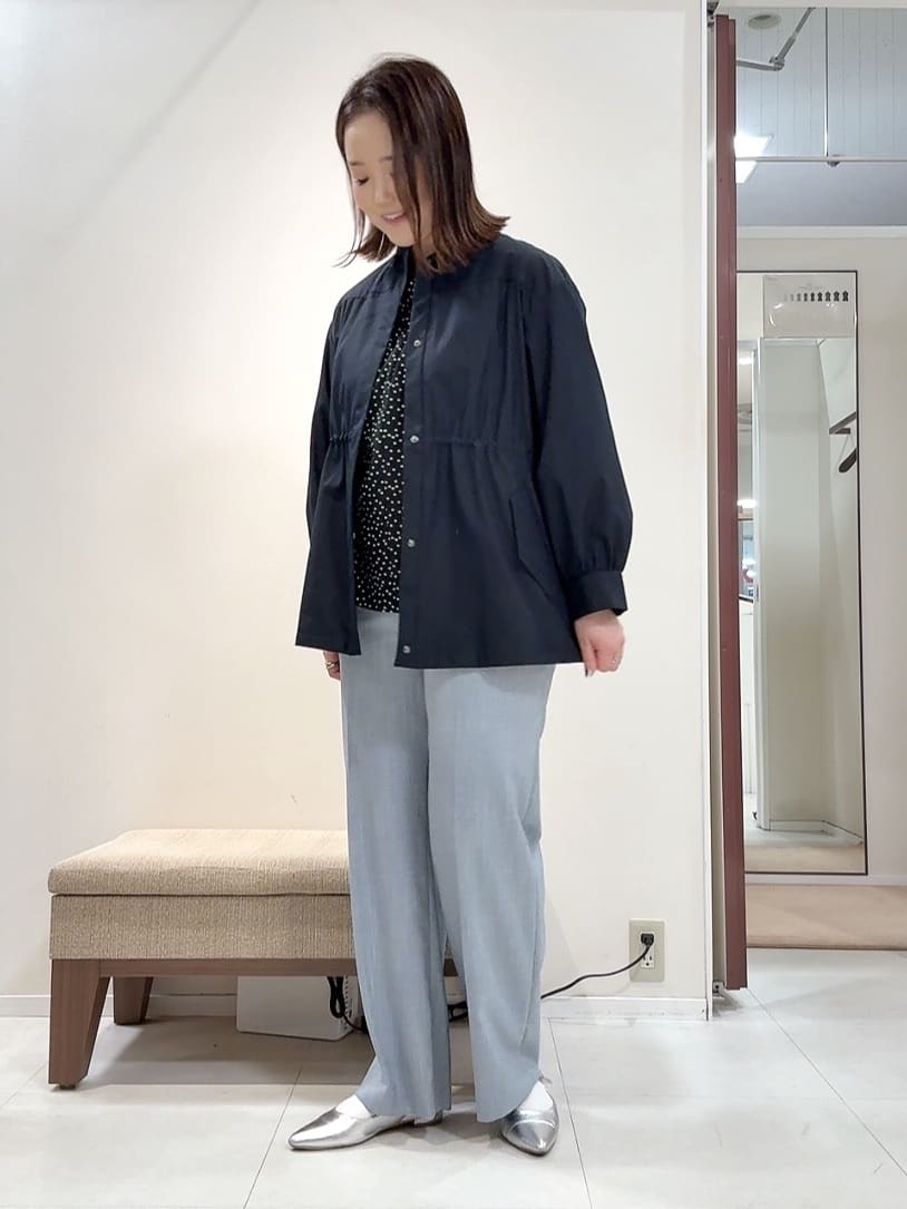 YUIさんの「UNTITLED｜◆【はっ水】ライトコットンミリタリーコート」を使ったコーディネート