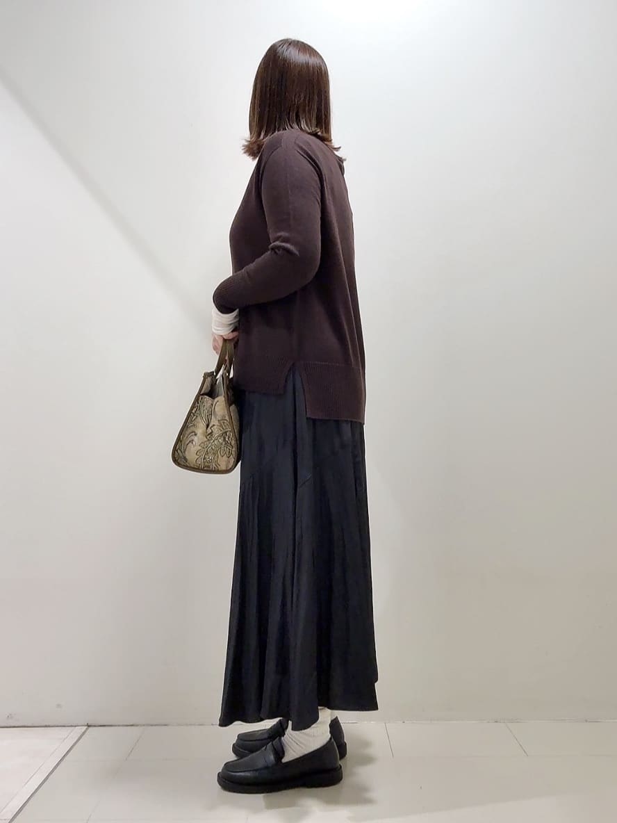 YUIさんの「UNTITLED｜【ロング丈/軽やか】テーラード　リバーコート」を使ったコーディネート