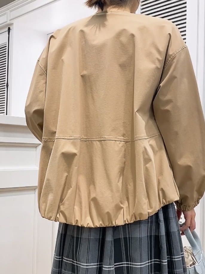 Hamaさんの「Dessin｜【洗える】コットンVネックニット」を使ったコーディネート
