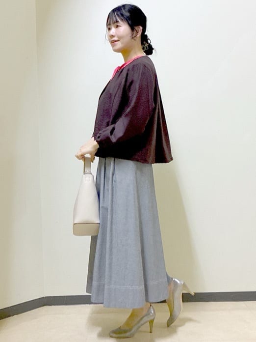  beni_gingerさんの「Reflect｜【ライトアウター／ゆったり羽織れる／気軽な羽織りに◎】ライトブルゾン」を使ったコーディネート