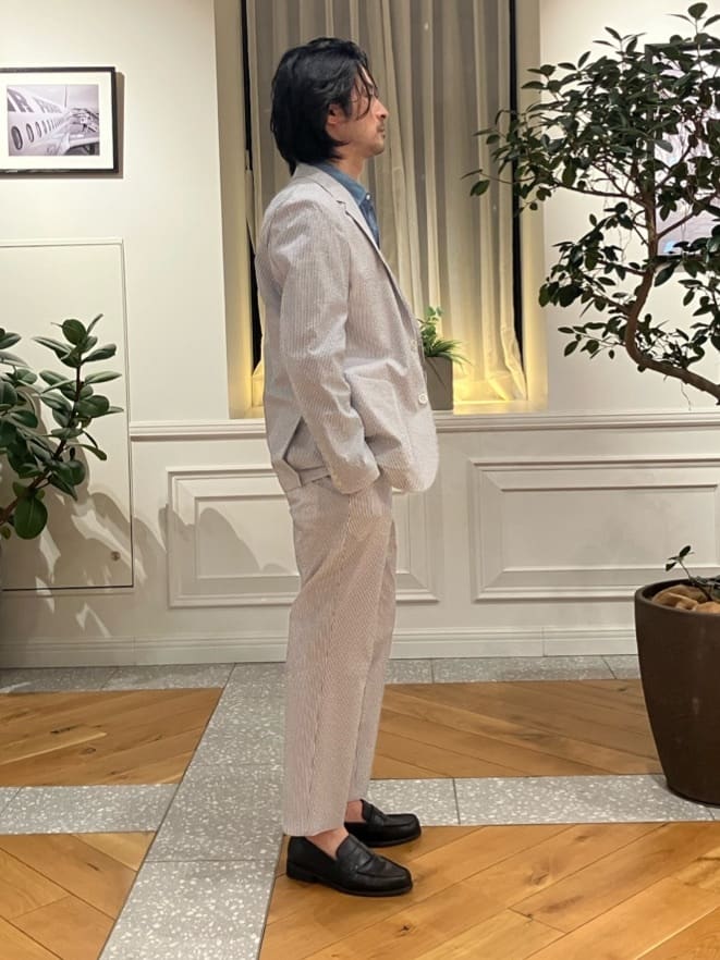 junyaさんの「DRESSTERIOR｜ユーズドデニムシャツ」を使ったコーディネート