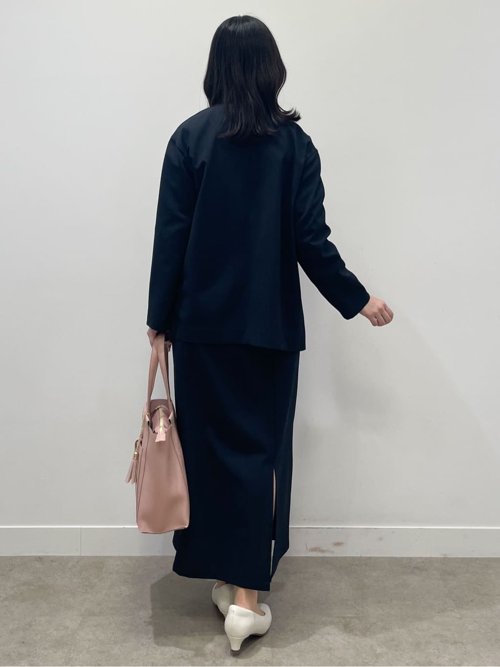 yukariさんの「Reflect｜【単品使い◎】ジャケット＋ナロースカートセット」を使ったコーディネート