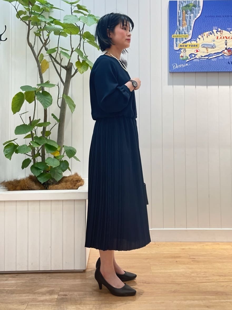 mikaさんの「Dessin｜ジョーゼットワンピース」を使ったコーディネート