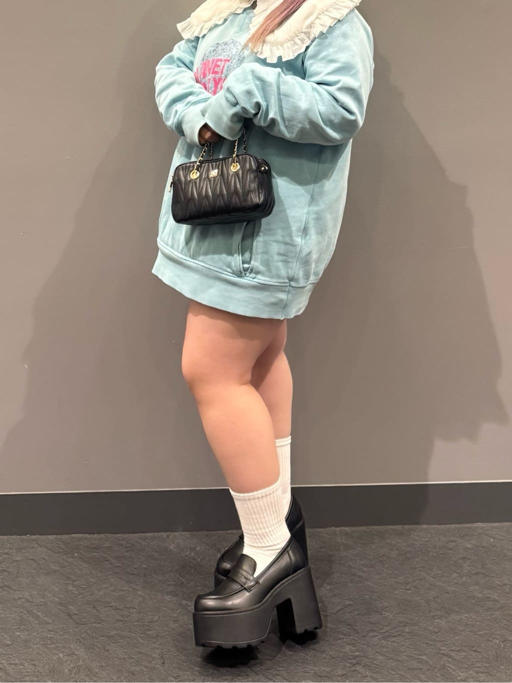 sayakaさんの「ESPERANZA｜厚底ローファーパンプス」を使ったコーディネート
