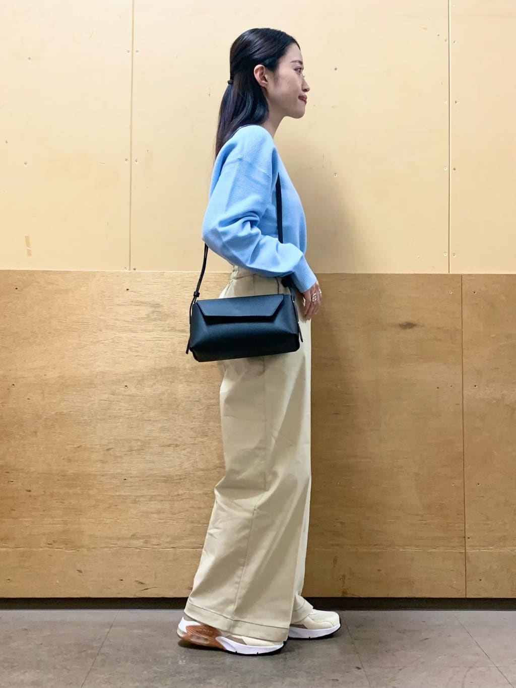 sahoさんの「THE SHOP TK｜【S-XLサイズ/選べる6色】どこから見ても美しい ガーターニット/洗濯機OK」を使ったコーディネート