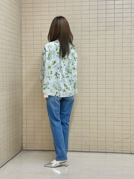 kyokaさんの「UNTITLED｜【花柄/洗える】ボタニカルブラウス」を使ったコーディネート