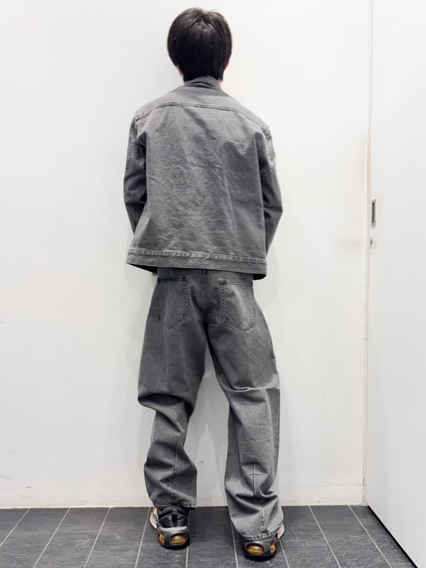 ちびちゃんさんの「THE SHOP TK｜【大人にも取り入れやすい】デニムジャケット セットアップ可/洗濯機OK」を使ったコーディネート