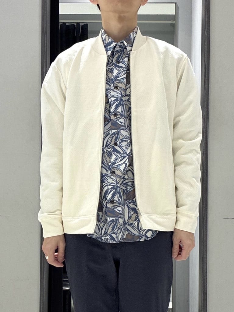 わいずみさんの「TAKEO KIKUCHI｜スライドパズル ジャカード ブルゾン」を使ったコーディネート