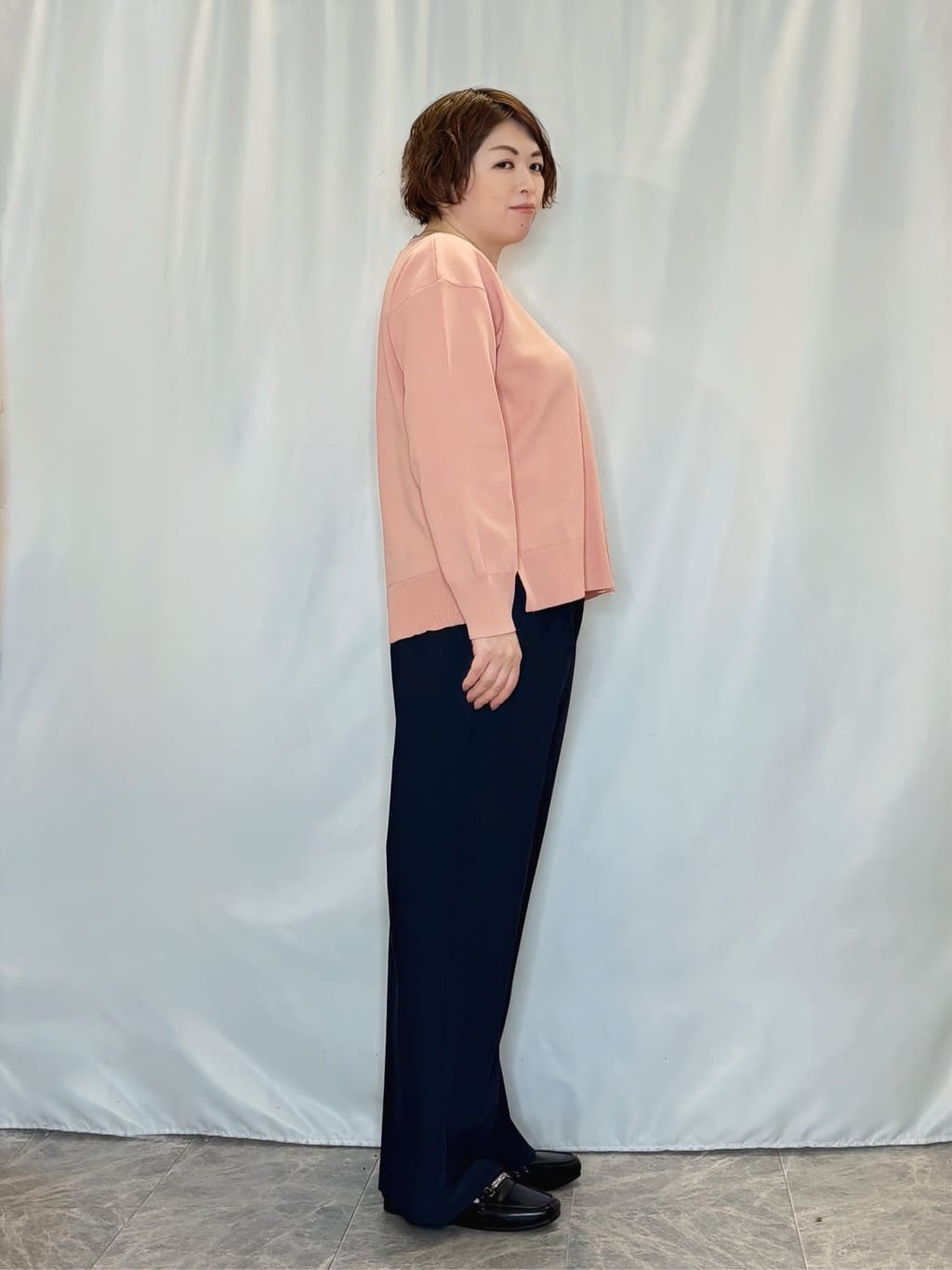 たみさんの「SHOO･LA･RUE｜【防花粉/洗濯機可/S-LL】ゆったり着られる 大人のテントフーディージャケット」を使ったコーディネート