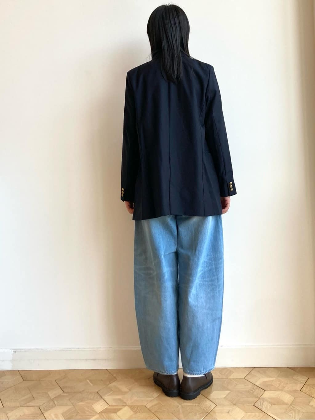 nakagawaさんの「Dessin｜【洗える】シャツテールロングTシャツ」を使ったコーディネート
