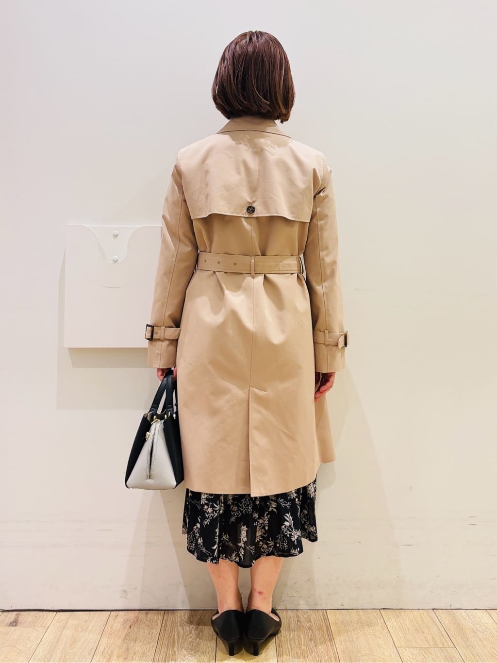 YUKOさんの「index｜撥水トレンチコート【洗濯機OK／花粉対応】《XS～3L》」を使ったコーディネート