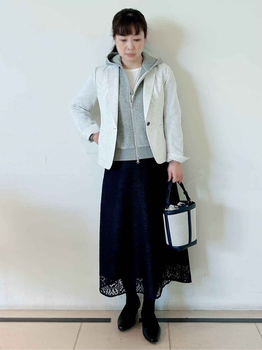 ひーさんの「Reflect｜【SS-4Lサイズ／UVカット／接触冷感】匠ジャケット／ベーシックテーラード」を使ったコーディネート